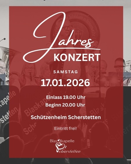 Neuigkeiten der Blaskapelle Scherstetten