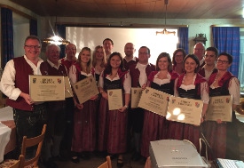 Blaskapelle Scherstetten Ehrungen