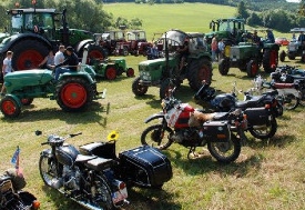 Blaskapelle Scherstetten Oldtimerparade